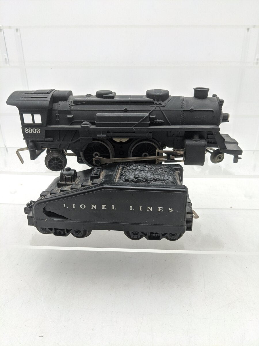 Lionel 6-8903 2-4-2 Steam Locomotive W/ Lionel Lines Tender EX
