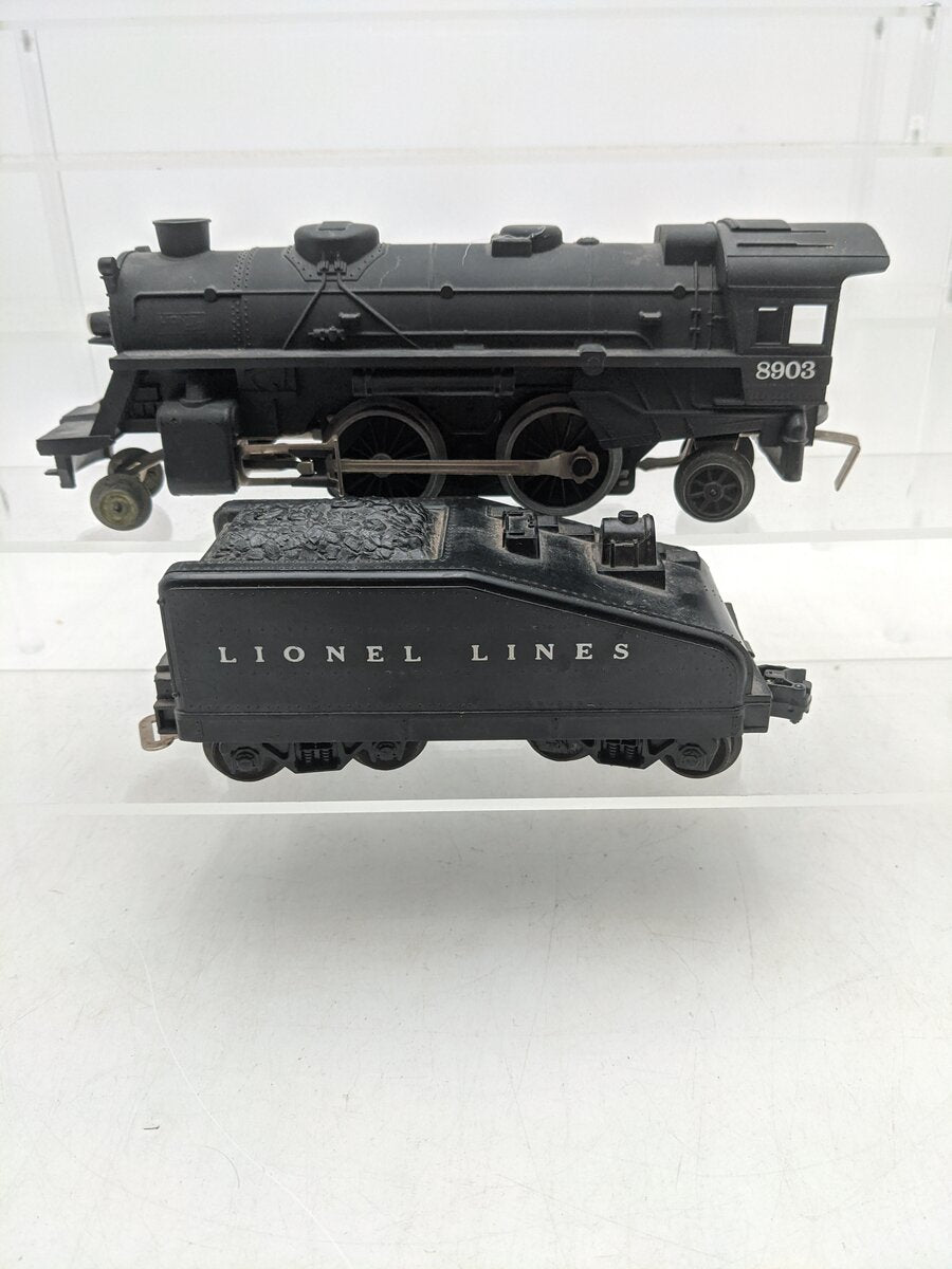 Lionel 6-8903 2-4-2 Steam Locomotive W/ Lionel Lines Tender EX