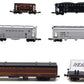 Atlas & Concor N Scale Assorted Freight & Passenger Cars [6] LN/Box