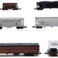 Atlas & Concor N Scale Assorted Freight & Passenger Cars [6] LN/Box