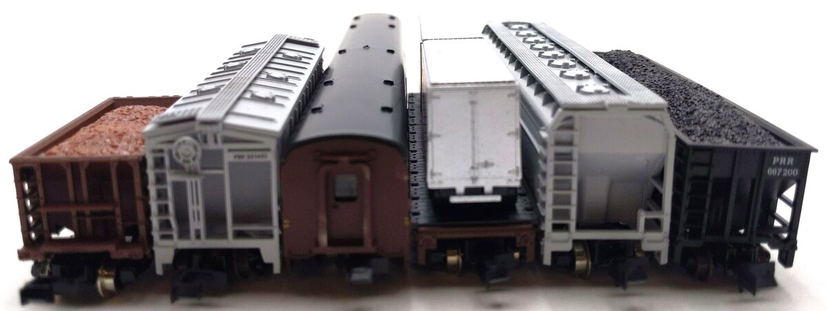 Atlas & Concor N Scale Assorted Freight & Passenger Cars [6] LN/Box