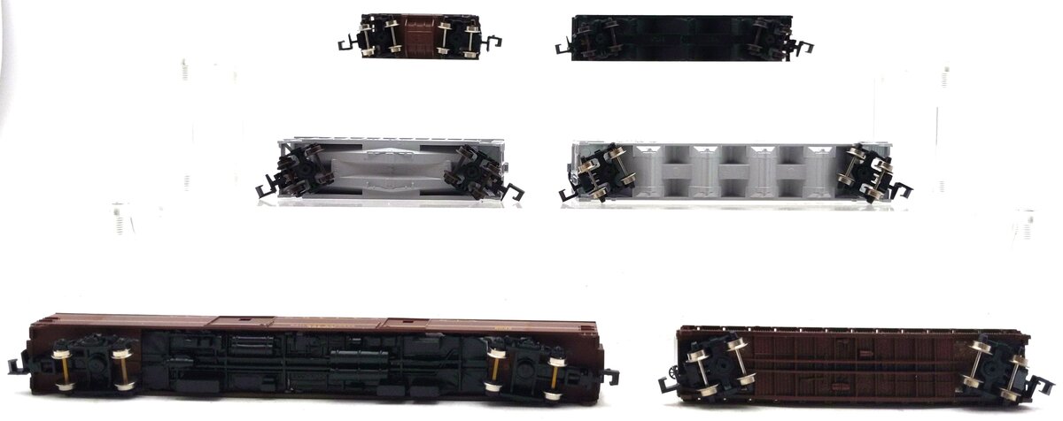 Atlas & Concor N Scale Assorted Freight & Passenger Cars [6] LN/Box
