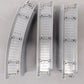 Walthers 931-1351/1352 HO Assorted Power-Loc Track- 9" Straight & 18" Curve [21] LN