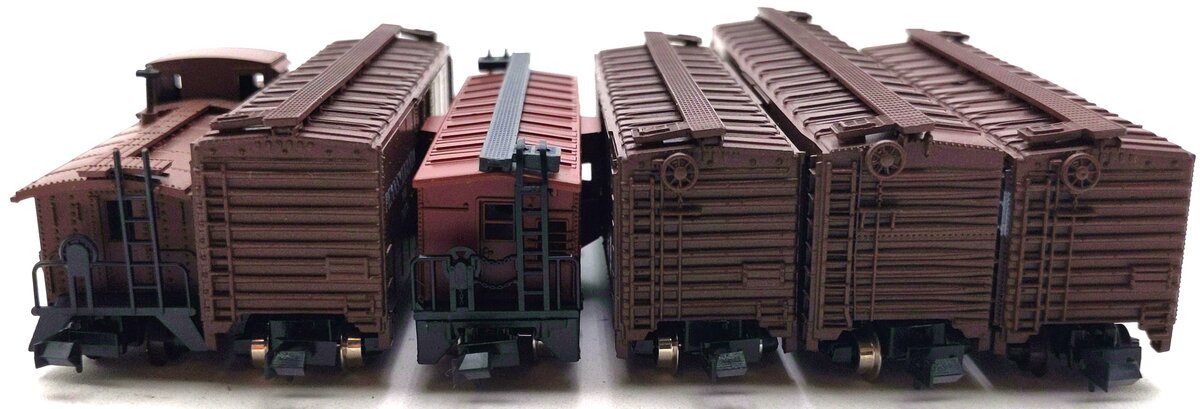 Atlas & Model Power N Scale Assorted Freight Cars [6] EX/Box