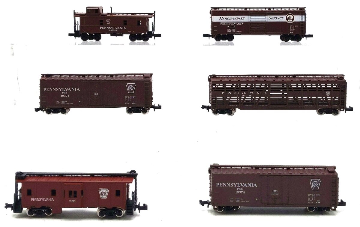Atlas & Model Power N Scale Assorted Freight Cars [6] EX/Box