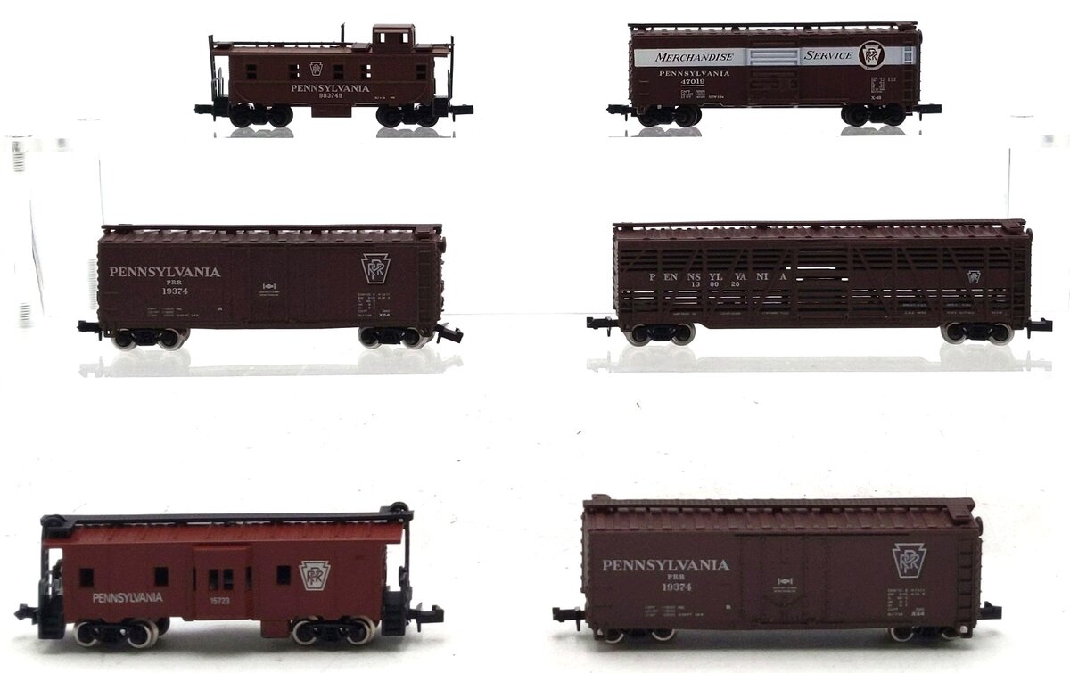 Atlas & Model Power N Scale Assorted Freight Cars [6] EX/Box