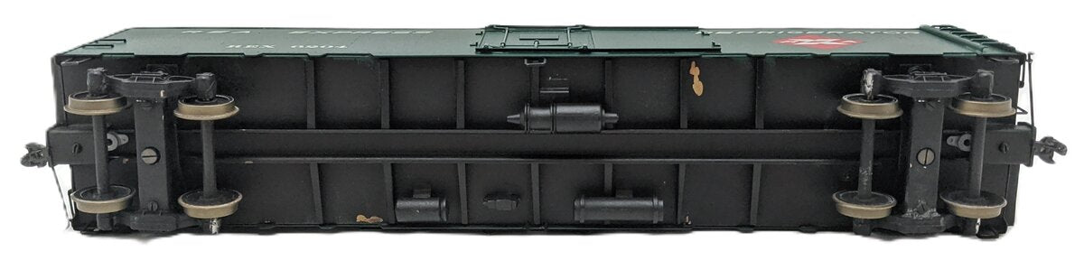 Max Gray O Scale Brass REA 50' Steel Plug-Door Reefer #6204 (2-Rail) - Painted