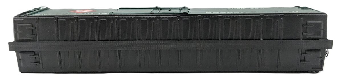Max Gray O Scale Brass REA 50' Steel Plug-Door Reefer #6204 (2-Rail) - Painted