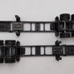 Walthers HO Containers [5] with Flat Panel and [2] Flatbed Semi-Tailer LN