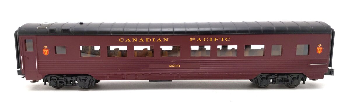 MTH 30-67342 Canadian Pacific 60' Streamlined ABS Coach #2210 EX