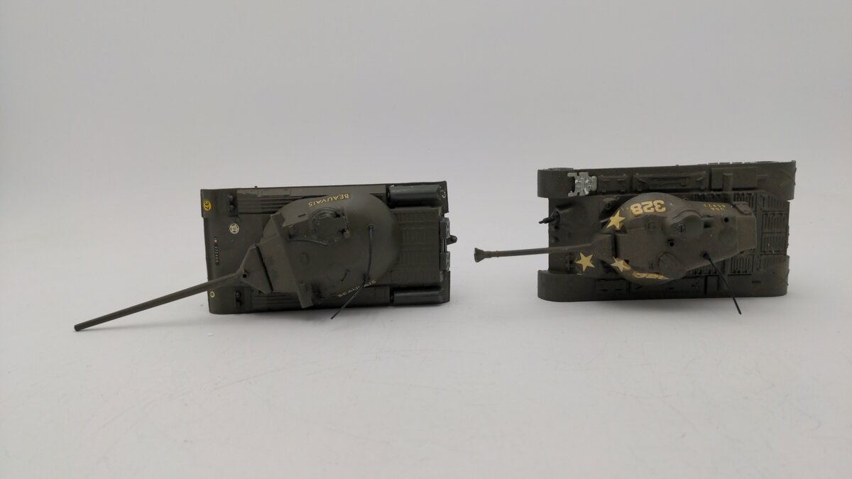 Solido Custom Les Militaries Patton Kaiser Jeep Amx 30 Alvis Diecast (Set of 4) VG