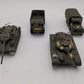 Solido Custom Les Militaries Patton Kaiser Jeep Amx 30 Alvis Diecast (Set of 4) VG