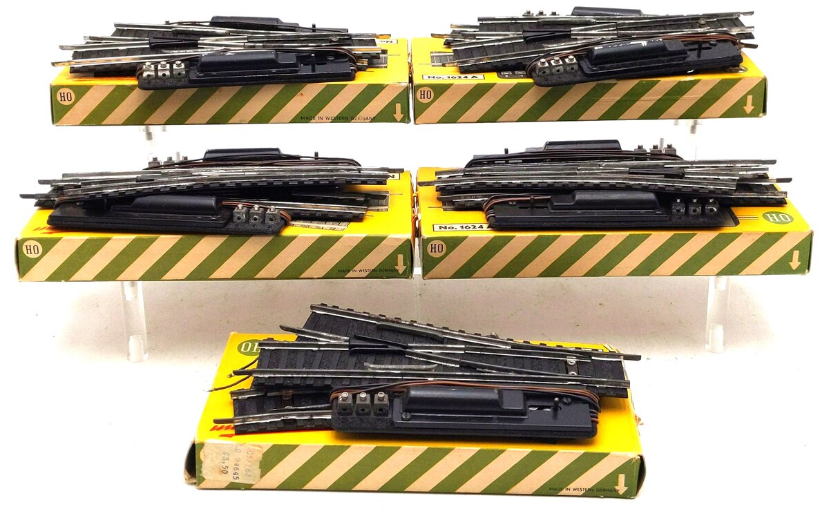 Fleischmann HO Scale Electric Switches [5] VG/Box