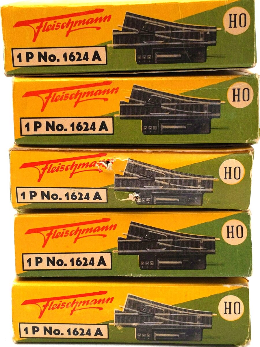 Fleischmann HO Scale Electric Switches [5] VG/Box