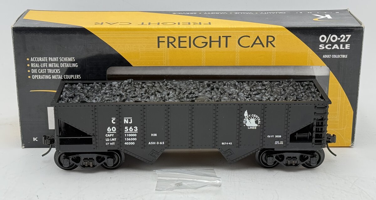 K-Line K622-12323 O Gauge CNJ Ribbed Hopper #60563 LN/Box
