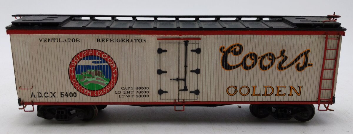 S Scale Coors Golden Refrigerator Car EX