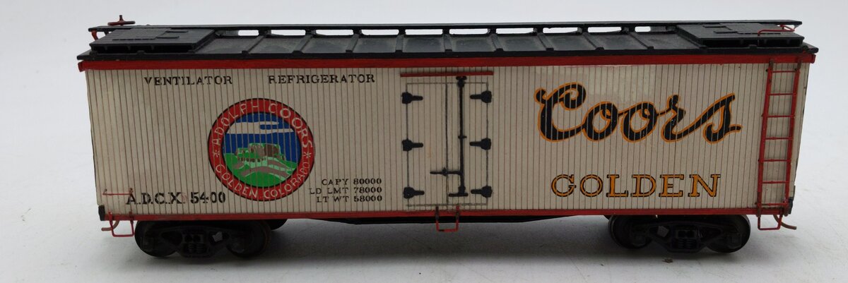 S Scale Coors Golden Refrigerator Car EX