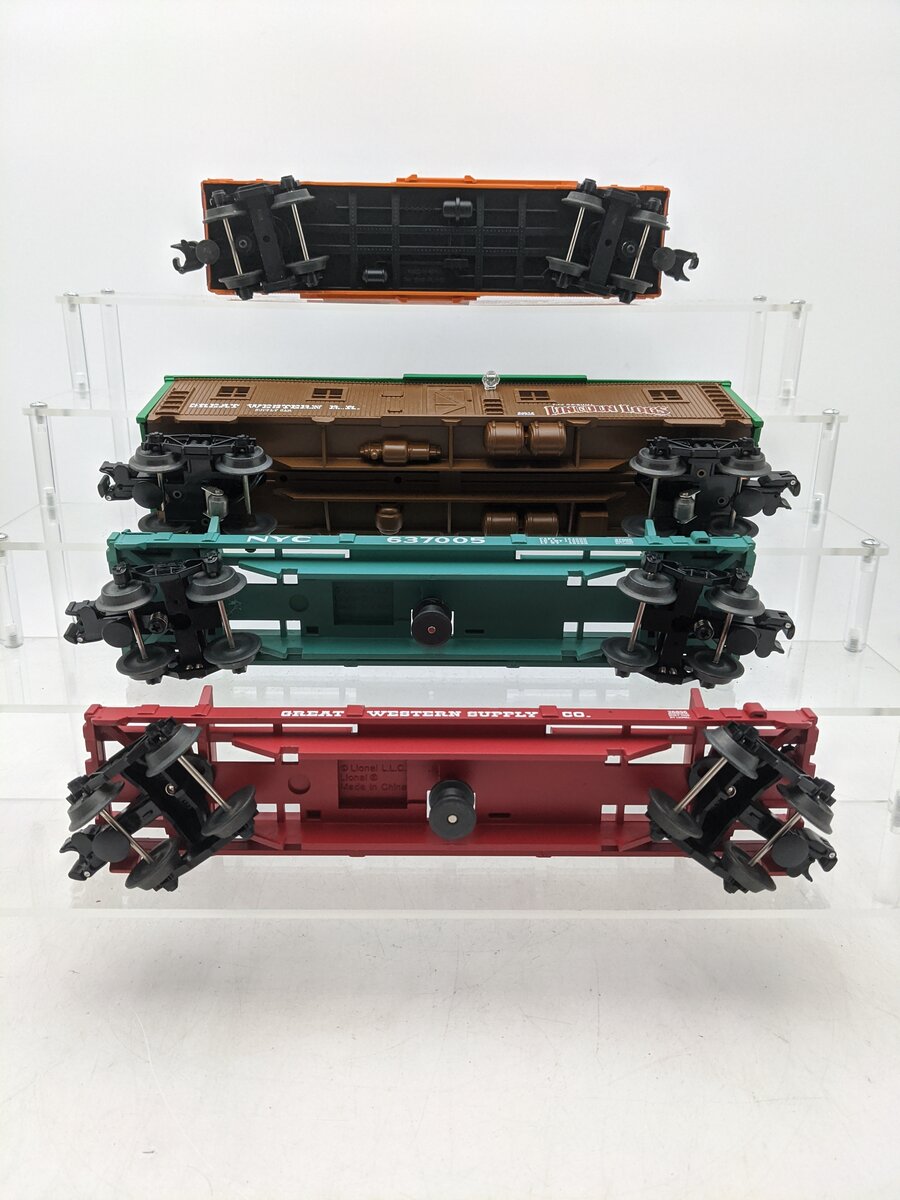 Lionel 1619 O Gauge Assorted Train Cars [4] EX