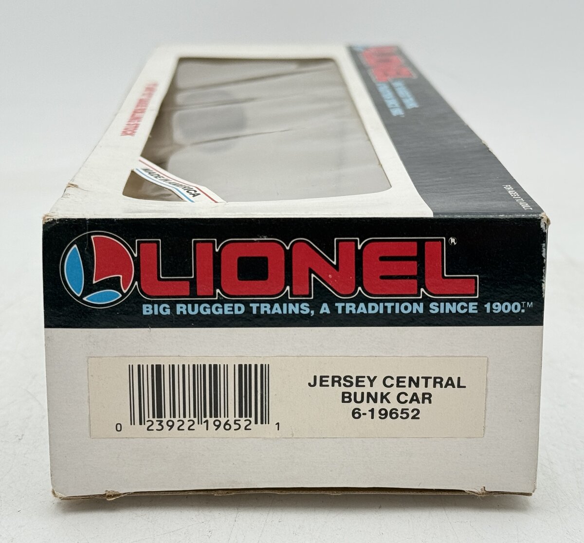 Lionel 6-19652 O Gauge Jersey Central Bunk Car EX/Box