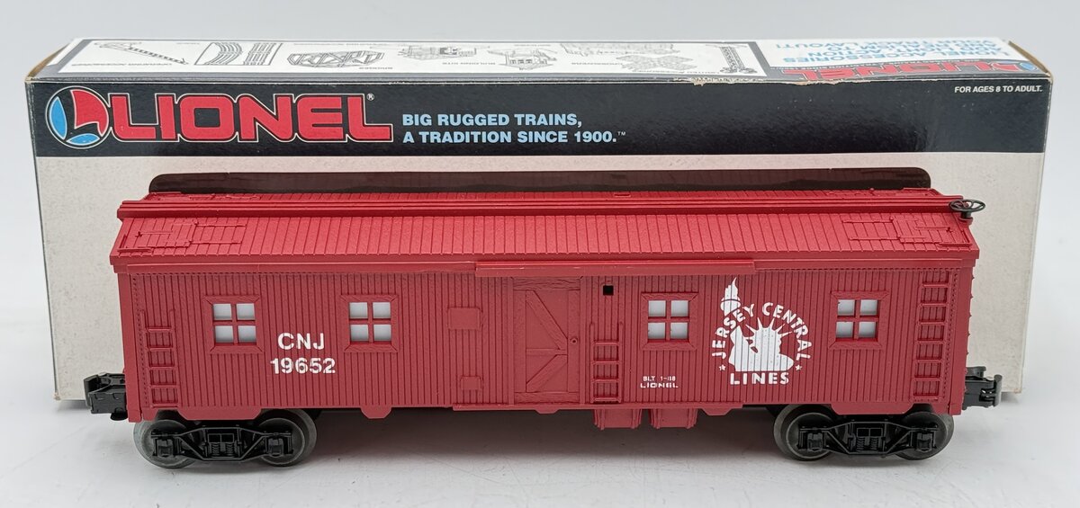 Lionel 6-19652 O Gauge Jersey Central Bunk Car EX/Box