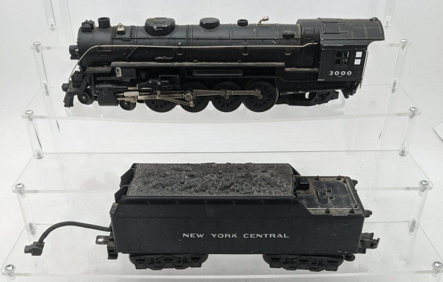 MTH 30-1101 NYC 4-8-2 L-3 Mohawk Steam Locomotive & Tender #3000 VG