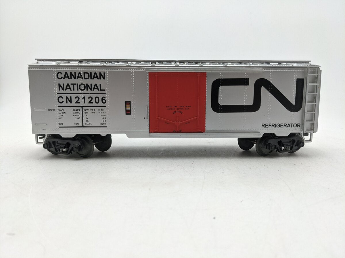 MTH 20-90029B O Canadian National Reefer Car #21206 EX