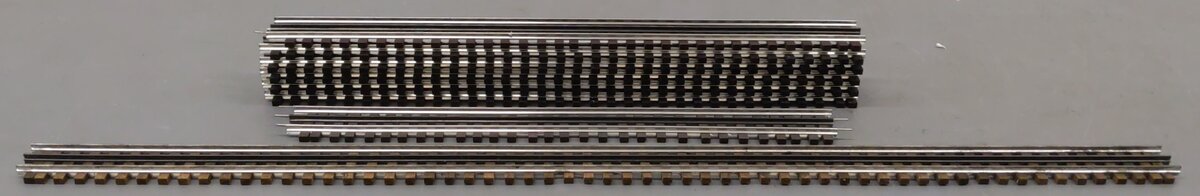 Gargraves O Gauge 3-Rail Assorted Straight Track Sections [8] VG