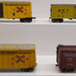 S Scale Assorted Boxcars [4] EX
