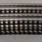 Gargraves 72-101S O 3 Rail Phantom Tinplate 72" Curve Plastic Tie Sections (10) EX
