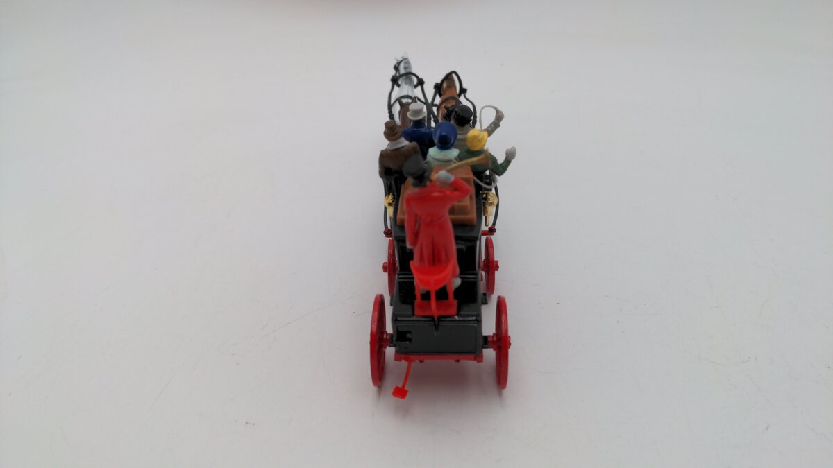 Matchbox YS-39 1:43 Scale Models Of Yesteryear 1820 Passenger Coach & Horses EX/Box