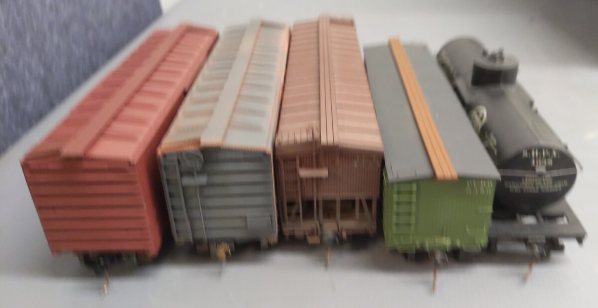 S scale Assorted Freight Cars [5] EX