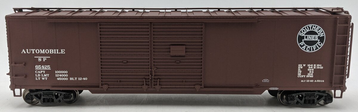 Pecos River O Scale Southern Pacific Double Door Boxcar #65425 (2-Rail) VG