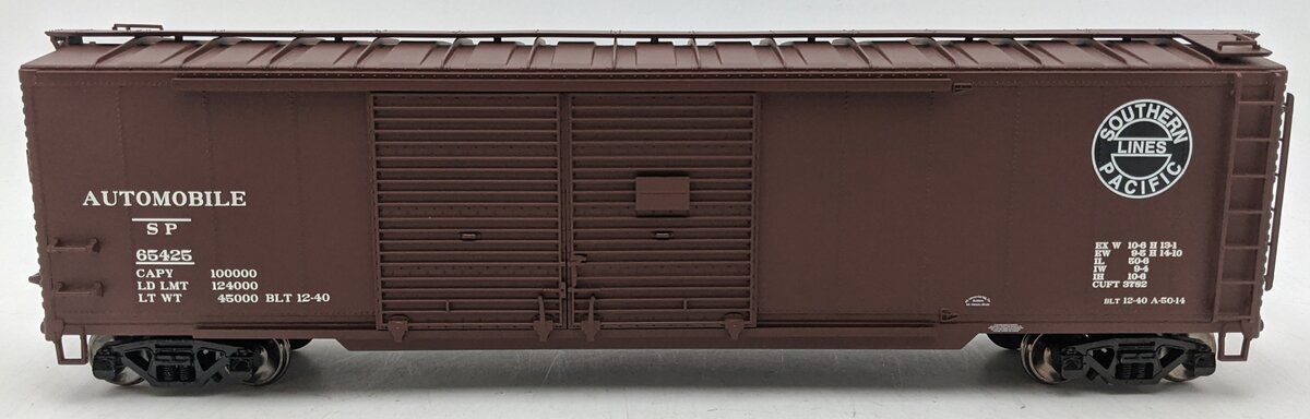 Pecos River O Scale Southern Pacific Double Door Boxcar #65425 (2-Rail) VG