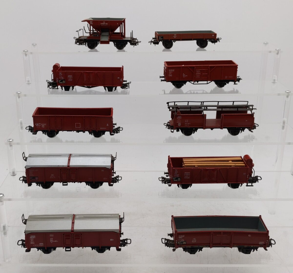 Marklin HO Assorted Freight Cars [10] VG