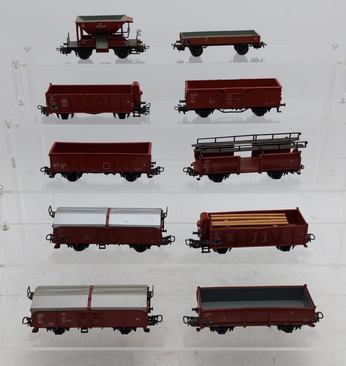Marklin HO Assorted Freight Cars [10] VG