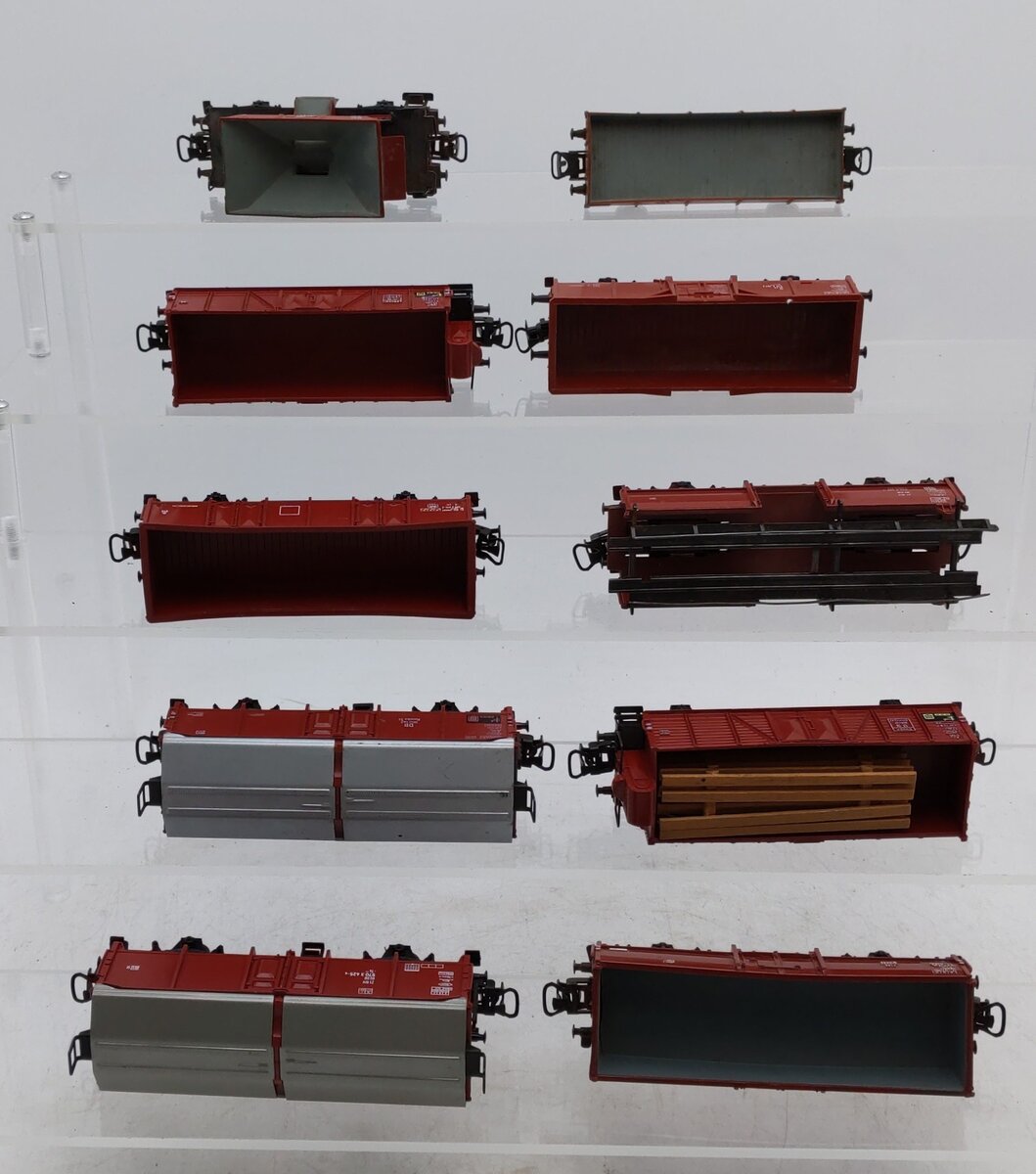 Marklin HO Assorted Freight Cars [10] VG