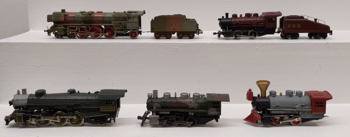 Marklin & Others HO Scale Assorted Steam Locomotives [5] EX