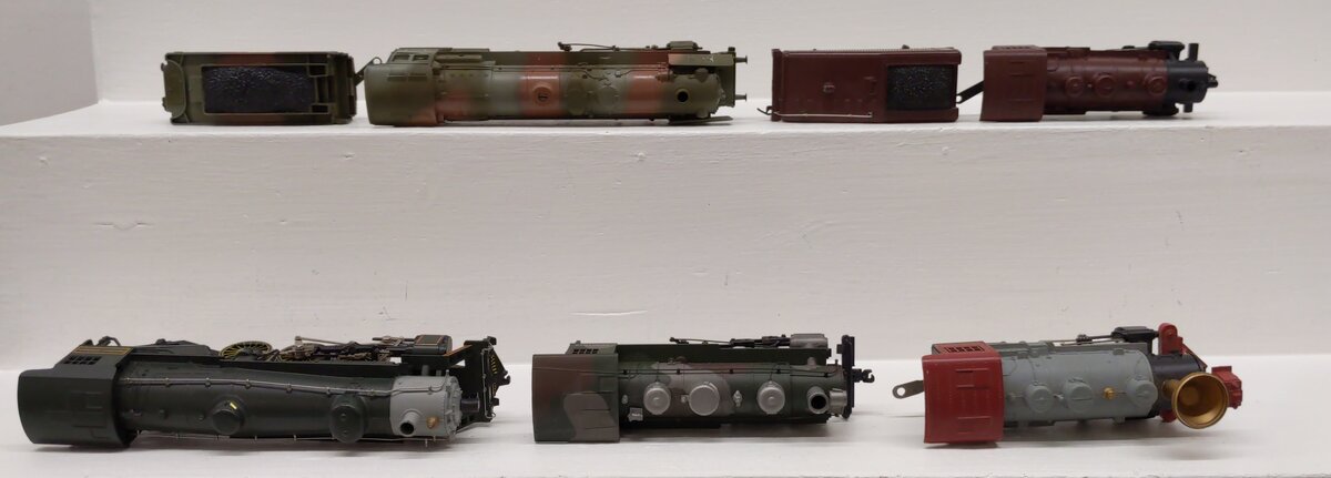 Marklin & Others HO Scale Assorted Steam Locomotives [5] EX