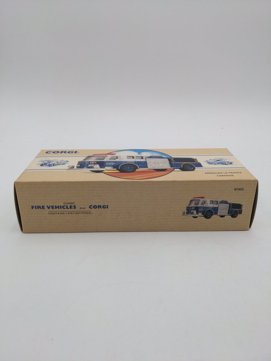 Corgi 97323 1:50 Die-Cast American La France Carnegie Fire Truck EX/Box
