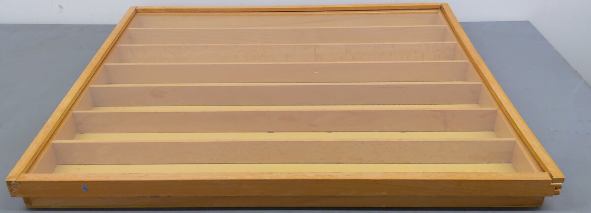 Wooden HO Display Case with Acrylic Cover EX