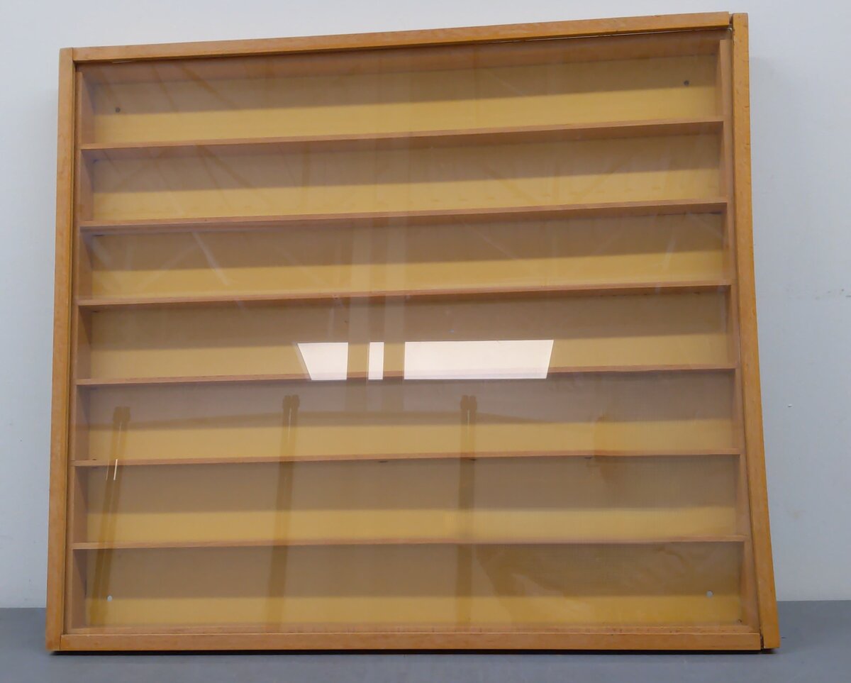 Wooden HO Display Case with Acrylic Cover EX