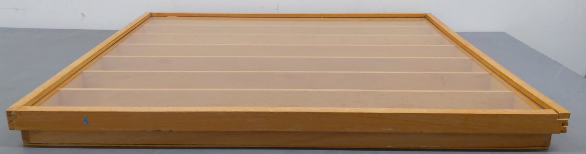 Wooden HO Display Case with Acrylic Cover EX