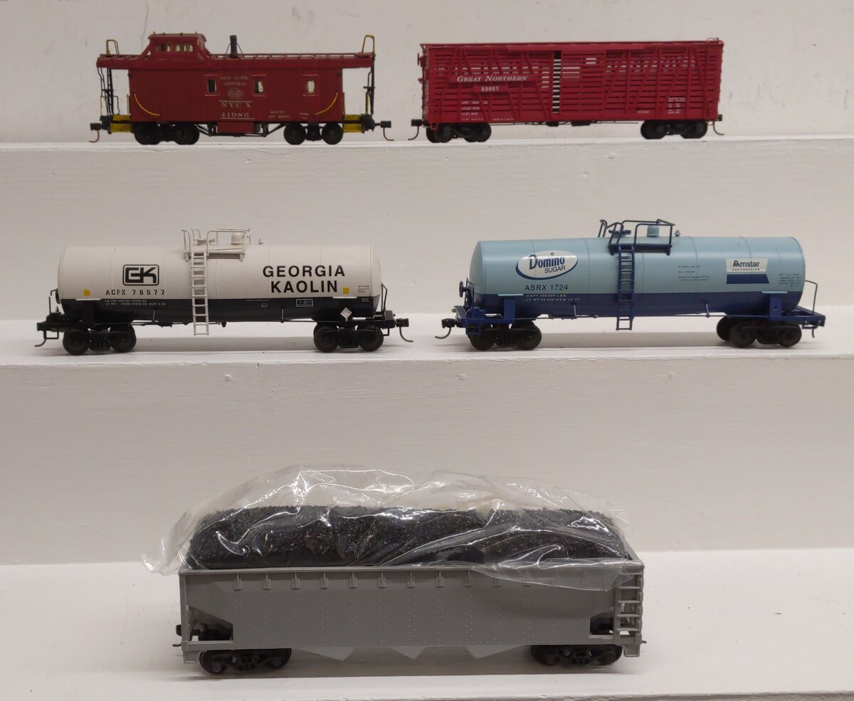 S Scale Assorted Freight Cars [5] EX