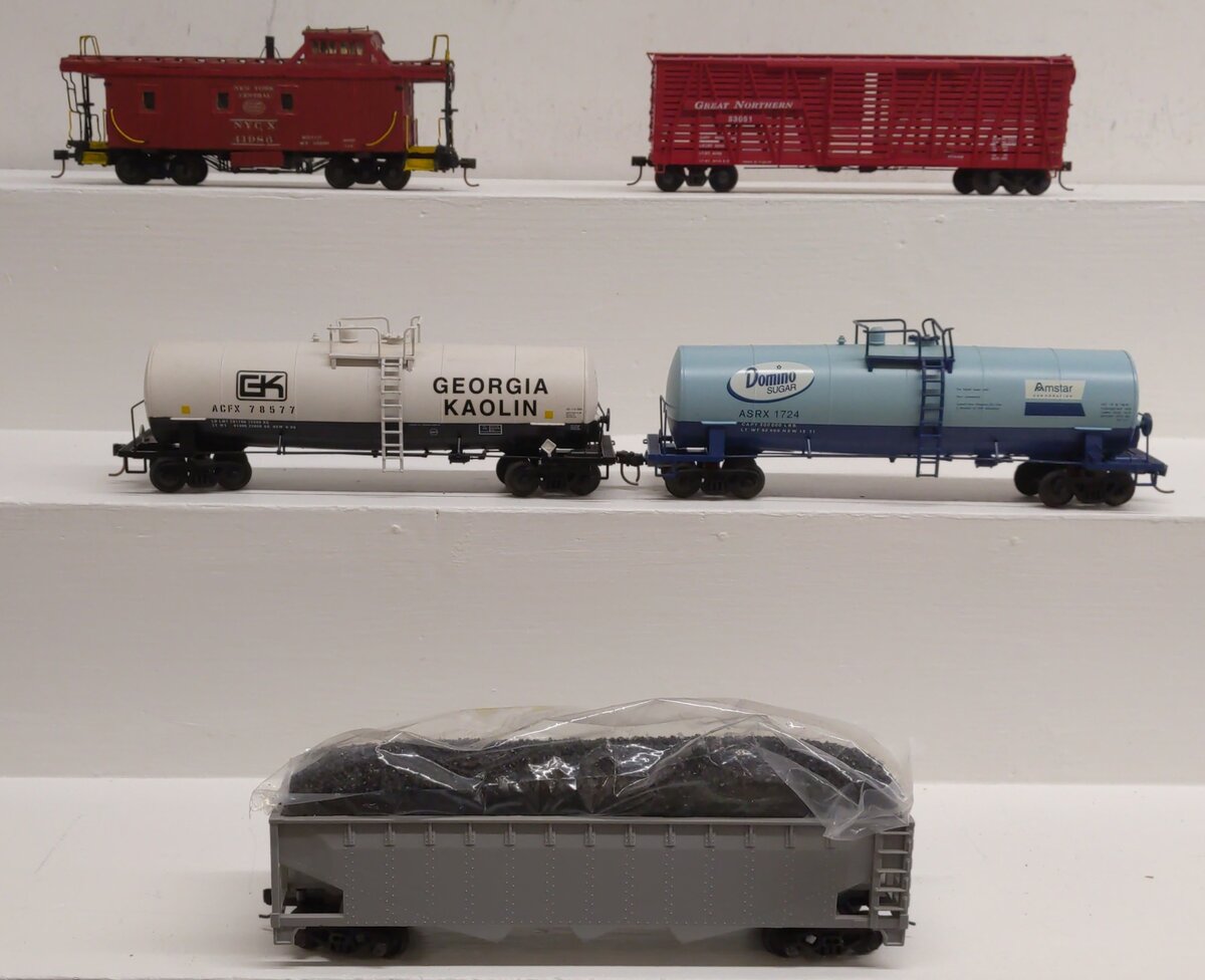 S Scale Assorted Freight Cars [5] EX