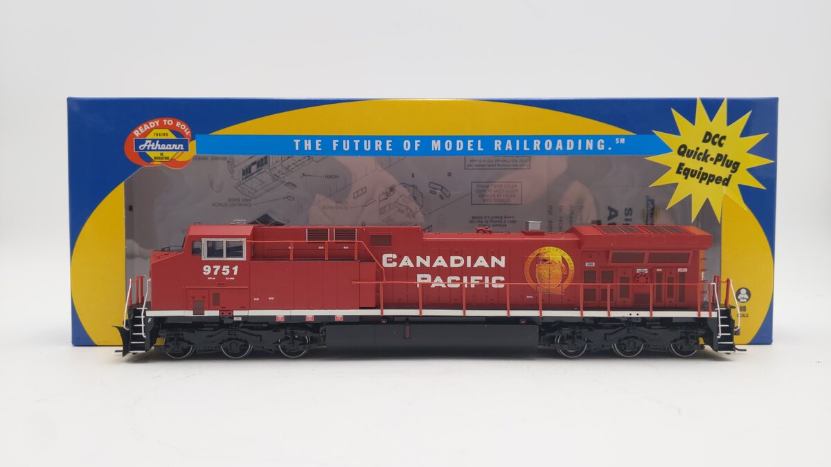 Athearn 77645 HO Canadian Pacific RTR AC4400 Diesel Locomotive #9751