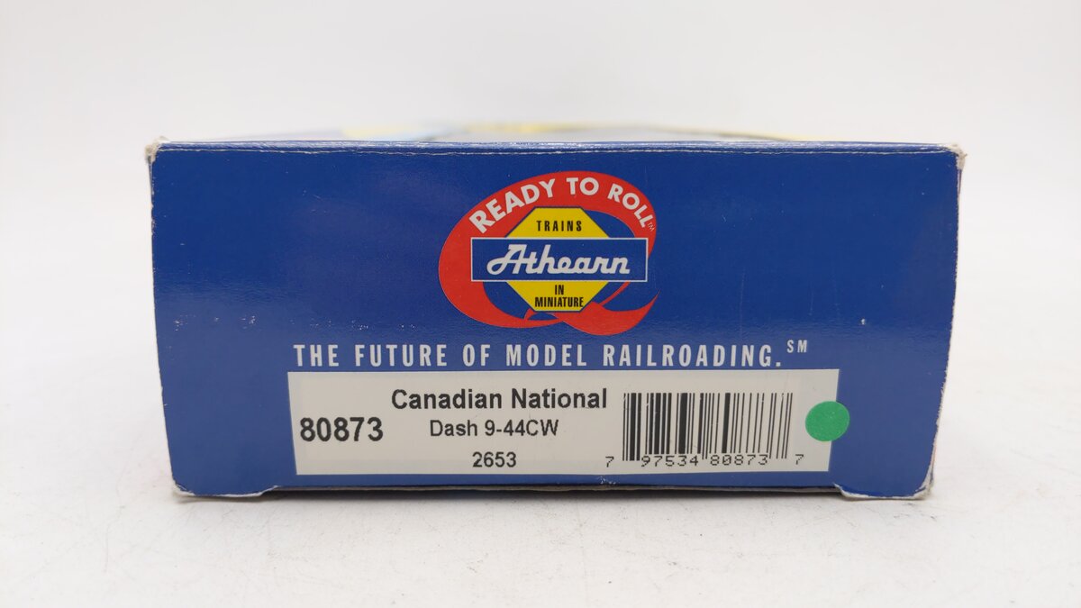 Athearn 80873 HO Canadian National Dash 9-44CW Diesel Locomotive #2653 w/DCC LN/Box