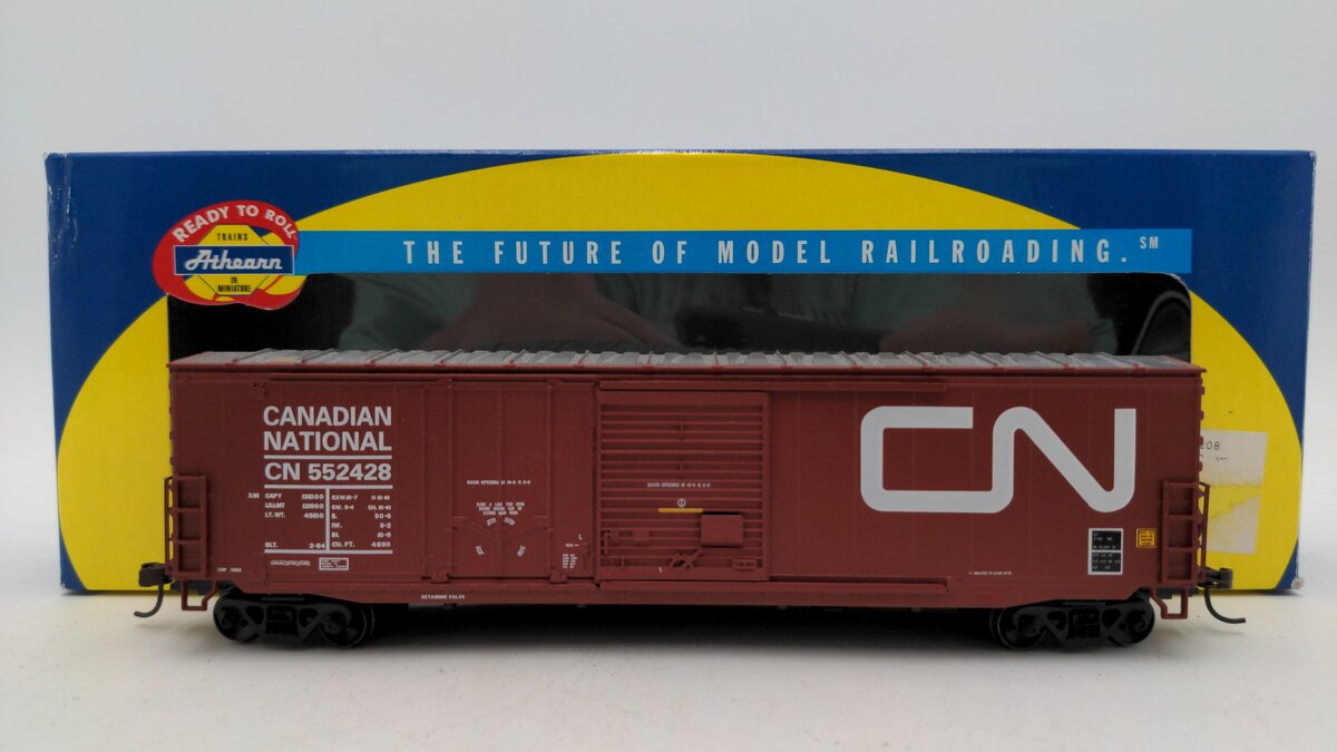 Athearn 91208 HO Scale Canadian National Boxcar #552428 LN/Box