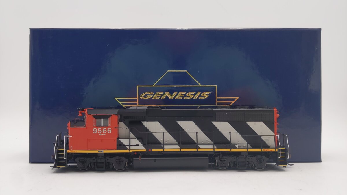Athearn G40647 HO Scale Canadian National GP40-2L Diesel Locomotive #9566 w/DCC EX/Box