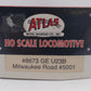 Atlas 8673 HO Scale Milwaukee Road GE U23B Diesel Locomotive #5001 EX/Box