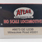 Atlas 8673 HO Scale Milwaukee Road GE U23B Diesel Locomotive #5001 EX/Box